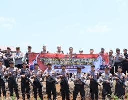 Polres Kediri Kota Gelar Latkatpuan Antisipasi Kerawanan Pilkada 2024