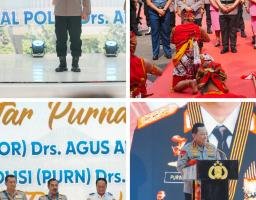 Gelar Pengantar Purna Tugas, Kapolri Sebut Jenderal (HOR) Agus Andrianto Sosok yang Tegas