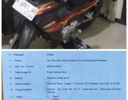 Motor Raib Dibawa Kabur Teman, Warga Sidoarjo Lapor Polisi