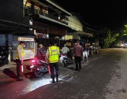 Polres Nganjuk Menggelar Patroli Skala Besar Pasca Pungut Hitung Pilkada 2024