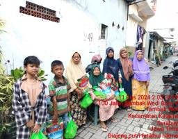 Akuratmedianews.com Berbagi Kebahagiaan di Ulang Tahun ke-4