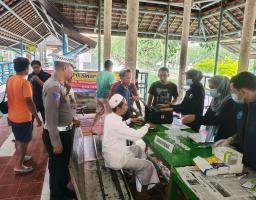 Operasi Lilin Semeru 2024 Polresta Banyuwangi Gelar Rikkes Gratis Bagi Pengemudi Angkutan Umum