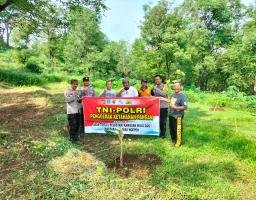 Polres Nganjuk Optimis Hasil Panen Jagung di Ngluyu dan Bagor Akan Memuaskan