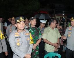 Kapolres dan Dandim Nganjuk Tinjau Kesiapan Pengamanan Ibadah Natal di 8 Titik