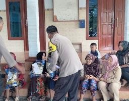 Kapolres Nganjuk Apresiasi Polsek Baron yang Sisihkan Penghasilan untuk Berbagi kepada Anak Yatim dan Duafa
