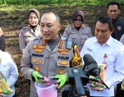 Polresta Malang Kota Tanam Jagung Varietas Unggul, Komitmen Dukung Program Food Estate Untuk Swasembada Pangan