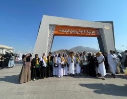 Muslimat Assyifa dibawah Naungan PP. Darul-Ulum AZ-ZAINY Bekerja Sama Dengan PT ATTAUBAH Sukses Memberangkatkan Jemaah Umrahnya