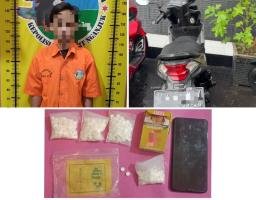 Polres Nganjuk Tangkap Pengedar Pil LL di Kertosono