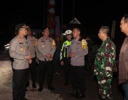 Kapolres Nganjuk Cek Kesiapan Pengamanan Imlek 2025 di Klenteng Kertosono dan Sukomoro