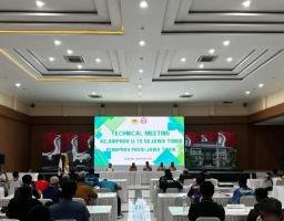 PBVSI Jatim Gelar Kejurprov Bola Voli Antar Club U 15 di GOR Delta Sidoarjo