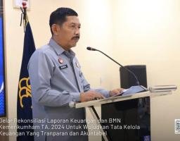 Kemenkumham Gelar Rekonsiliasi Laporan Keuangan dan BMN TA.2024