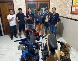 "Viral di Medsos, Komplotan Pencuri Motor Dibekuk di Surabaya"