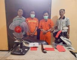Polsek Semampir Amankan Dua Pelaku Curas, Modus Minta Antar Pulang.