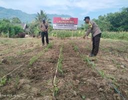 Gelorakan Swasembada Pangan, Polresta Banyuwangi Ajak Warga Manfaatkan Lahan Kosong