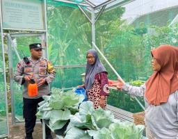 Kepolisian Probolinggo Dukung Program Ketahanan Pangan Berbasis Masyarakat