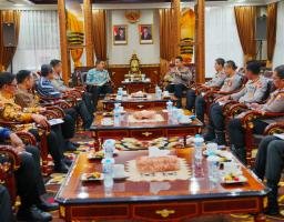 Kapolri Terima Audensi Menteri Imipas, Bahas Keamanan di Dalam Lapas