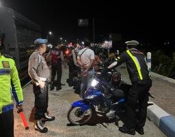 Polres Pacitan Tindak Tegas Balap Liar, 27 Motor Diamankan