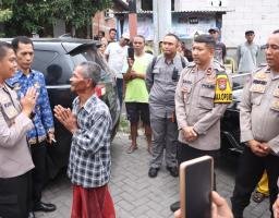 Kapolres Gresik Lepas Rantai ODGJ, Sentuh Hati Warga
