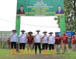 Tingkatakan Produktifitas Ketahanan Pangan, Lapas Kelas I Surabaya Sukses Panen 2 Ton Jagung.