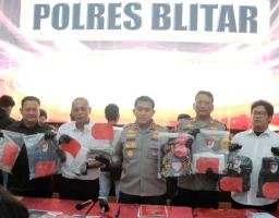 Polisi Amankan 11 Pesilat Diduga Pelaku Pengeroyokan di Blitar, 3 Orang Telah Ditetapkan Tersangka