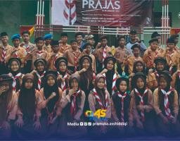 SMP As-Shiddiqi Gudur Kara Torjun Sampang, ikuti Kompetisi yel online penggalang di tingkat nasional