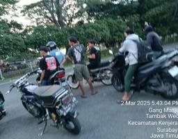 Balap Liar di Kedung Cowek Resahkan Warga, Polisi Terkesan Biarkan