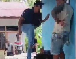 Viral Video Wahyu Gunawan Buser Polres Kotabaru Injak Kepala Orang, Temannya Parman Intimidasi Wartawan