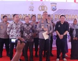 Kapolda Jatim Laksanakan Groundbreaking Perumahan Bersubsidi untuk Anggota Polri