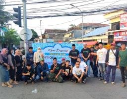 Brilian News.id Berbagi Berkah Ramadhan: Bagi-Bagi Takjil di Jalan Rajawali