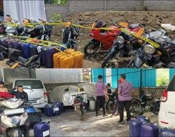 Polda Bali, Babat Sindikat BBM Subsidi Gunakan Thunder dan Ninja di Denpasar