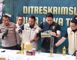 Polda Jatim Berhasil Ungkap MinyaKita Palsu, Dua Home Industry di Sampang dan Surabaya Digrebek