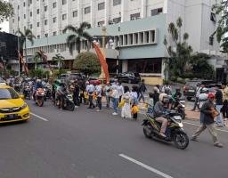 Media Brilian News.id Gelar Bagi-Bagi Takjil dan Buka Puasa Bersama di Hotel Sahid