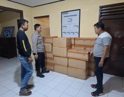 Polisi Berhasil Gagalkan Penyelundupan Ribuan Botol Miras Ilegal di Banyuwangi