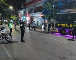 Ciptakan Situasi Kondusif di Bulan Ramadhan Polres Sumenep Patroli Sahur