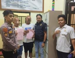 Polres Tetapkan Dua Tersangka,Dugaan Tindak Kekerasan Salah Satu Oknum Kades