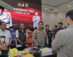 Polres Blitar Ungkap Sejumlah Kasus Kriminal Selama Ramadan, dari Bahan Peledak hingga Narkotika