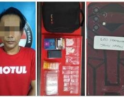 Polres Pelabuhan Tanjung Perak Gagalkan Peredaran 19,47 Gram Sabu, Pengedar Dibekuk di Rumahnya!