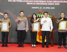 Buka Rakernis Densus 88, Kapolri Kunjungi Stan Usaha Eks Narapidana Teroris 