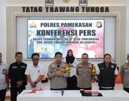Polisi Amankan 8 Tersangka Kasus Pesta Kembang Api Berujung Maut di Pamekasan