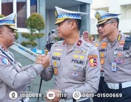 Korlantas Polri Gelar Apel dan Halal Bihalal Idul Fitri 1446 H, Kakorlantas Apresiasi Kinerja Polantas dalam Operasi Ket