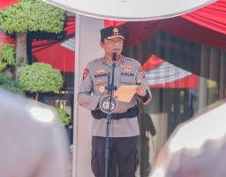 Kapolda Jatim Pimpin Sertijab Kapolres Jember, SekaligusTinjau Lahan untuk SPN