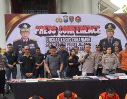 Dua Bulan Polrestabes Surabaya Berhasil Ungkap 54 Kasus Curanmor, 41 Pelaku dan 6 Penadah Diamankan