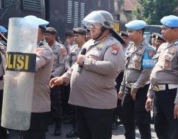 Hadapi May Day 2025, Polres Pasuruan Gelar Gladi Pengamanan dengan 1.039 Personel