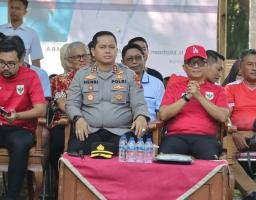 Wajah Baru Mayday di Nganjuk, Eksibisi Voli Satukan Pemerintah dan Buruh untuk Dukung Iklim Investasi