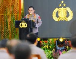 Kapolri Hadiri Pembukaan Rapat Kerja Teknis Gabungan Seluruh Divisi