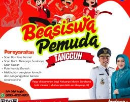 Pendaftaran Beasiswa Pemuda Tangguh 2025-2026 Dibuka, Kesempatan Emas Pelajar Surabaya