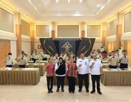 Kenalkan Fungsi Layanan Hukum, Kanwil Kemenkum Jatim Terima Kunjungan Pelajar SMP Margie