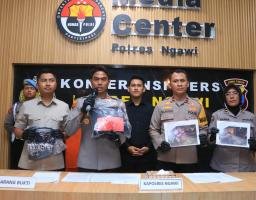 Operasi Pekat II Semeru 2025 Polisi Berhasil Amankan Pesilat yang Bikin Onar di Ngawi