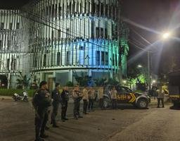 Polisi Gelar Patroli Skala Besar Ciptakan Kondusifitas Kamtibmas Cegah Aksi Premanisme di Banyuwangi