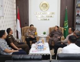 Kapolres Pelabuhan Tanjung Perak Jalin Silaturahmi dengan Kejari Tanjung Perak, Perkuat Sinergi Penegakan Hukum